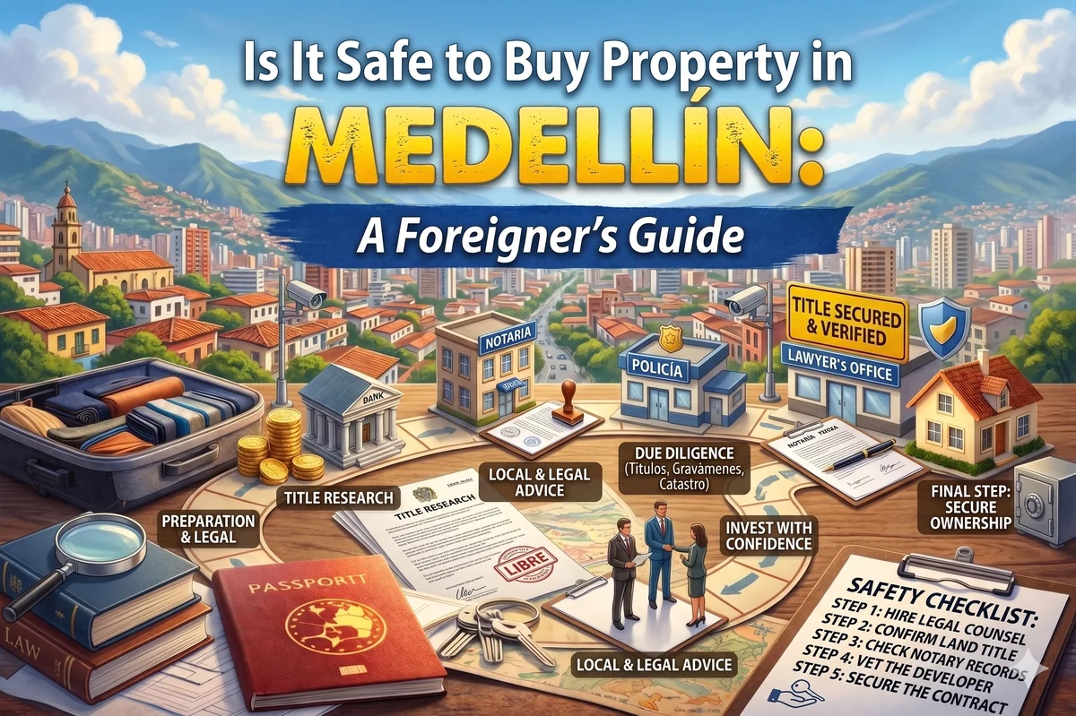 Is It Safe to Buy Property in Medellín as a Foreigner?