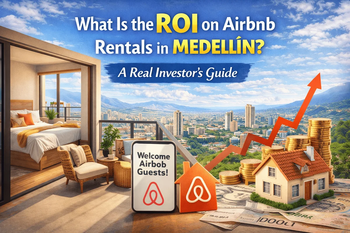 What Is the ROI on Airbnb Rentals in Medellín? A Real Investor's Guide